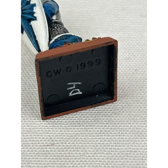 Warhammer High Elf Spearman Painted Miniature Figure Shield Spear - Picture 6 of 8